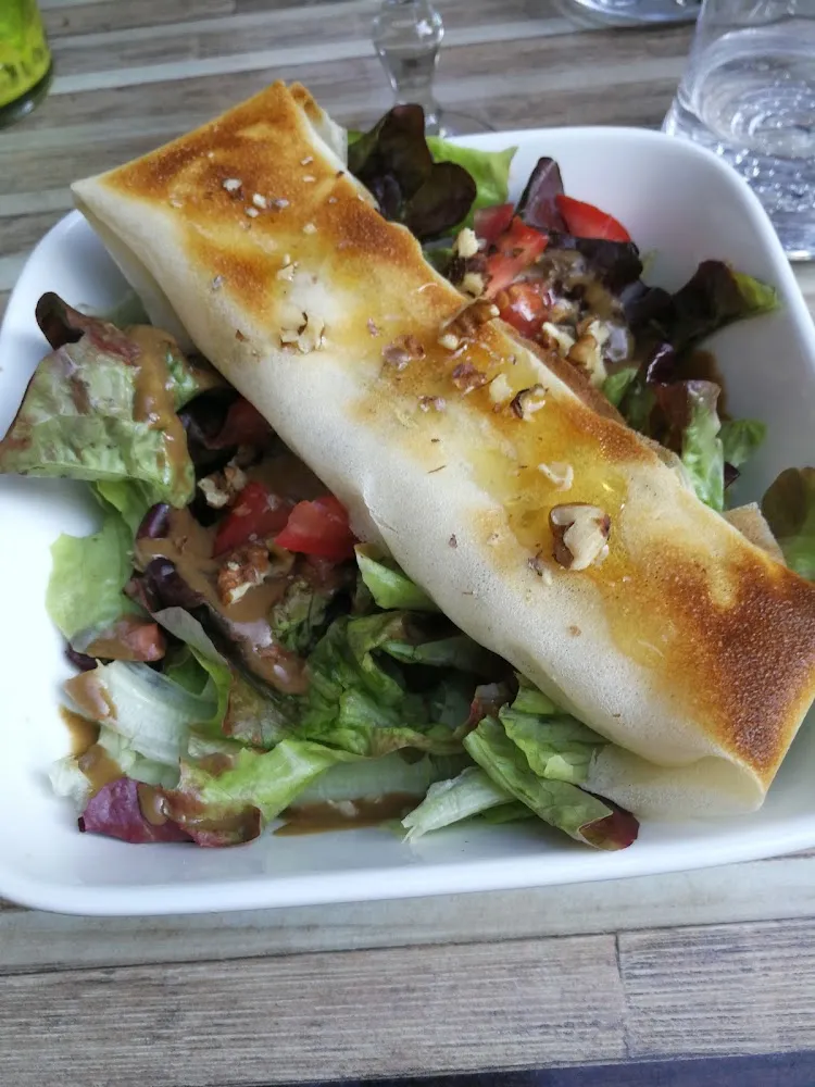 Salade de Croustillant de Chevre Chaud